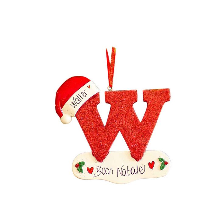 English Letters Christmas Letters Decorative Pendant