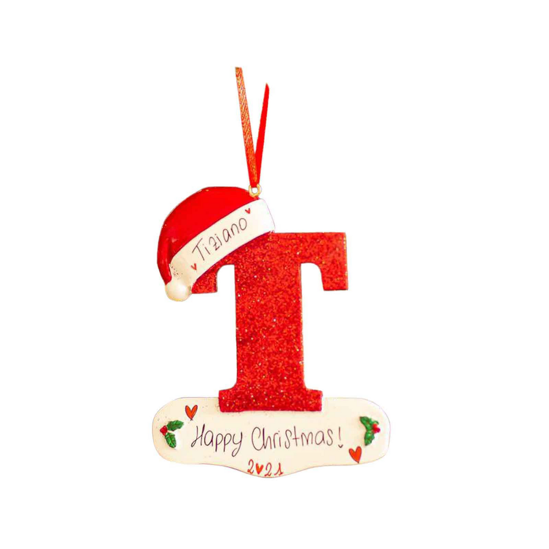English Letters Christmas Letters Decorative Pendant